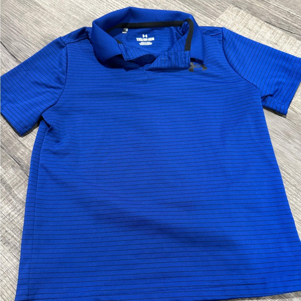 Under Armour Kids Vibrant Blue Polo